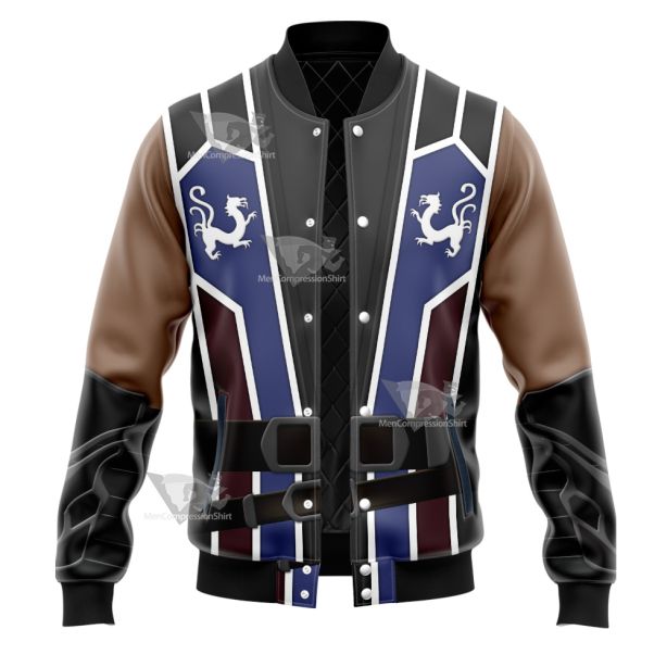 Mortal Kombat 11 Kung Lao Varsity Jacket