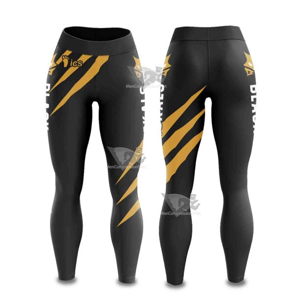 Msby Black Jackals Women Compression Leggings