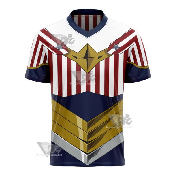 My Hero Academia Cathleen Bate Star And Stripe Football Jersey