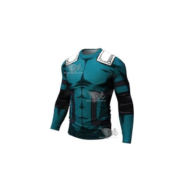 My Hero Academia Deku Long Sleeve Premium Compression RashGuard