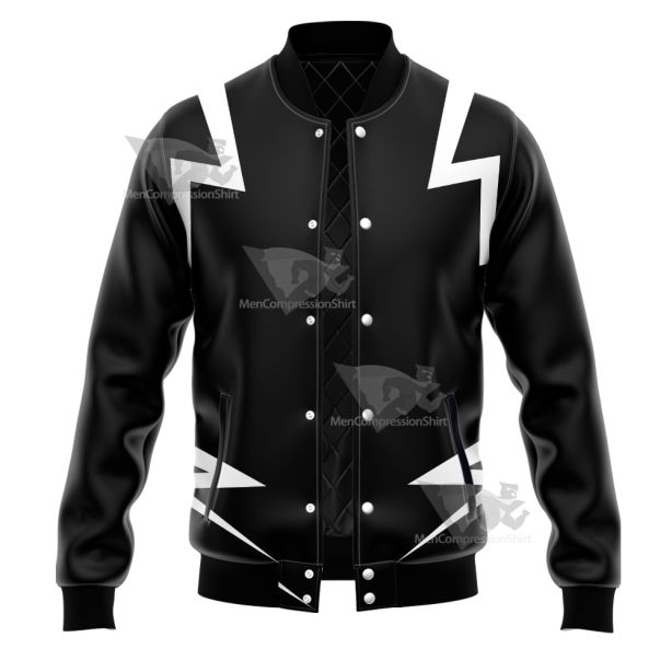 My Hero Academia Denki Kaminari Varsity Jacket