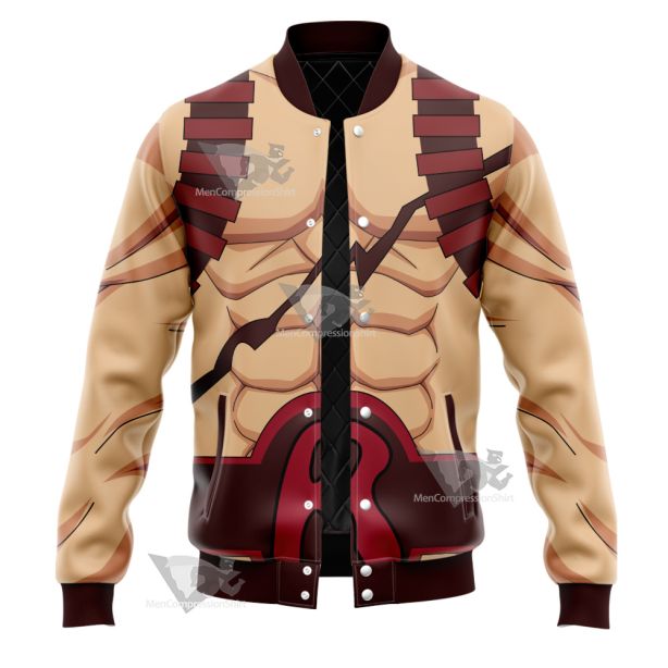 My Hero Academia Eijirou Kirishima Varsity Jacket