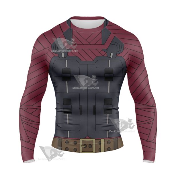 My Hero Academia Hoyo Makihara Long Sleeve Compression Shirt