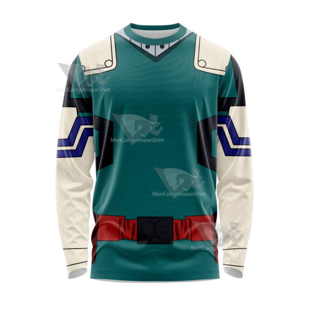 My Hero Academia Izuku Midoriya Deku Long Sleeve Shirt