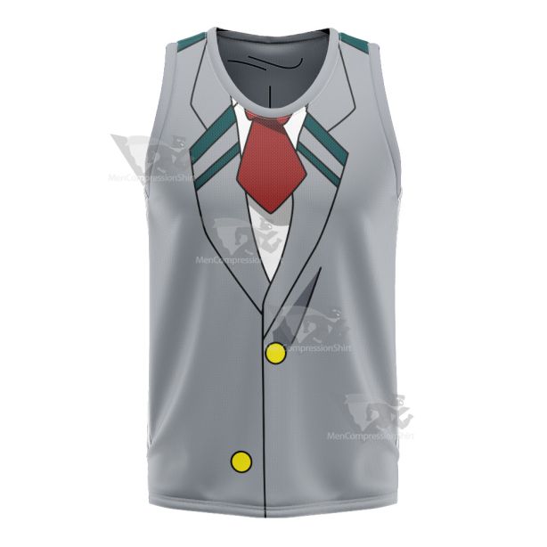 My Hero Academia Izuku Midoriya Deku Red Basketball Jersey