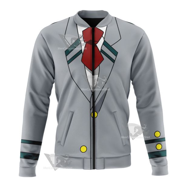 My Hero Academia Izuku Midoriya Deku Red Bomber Jacket