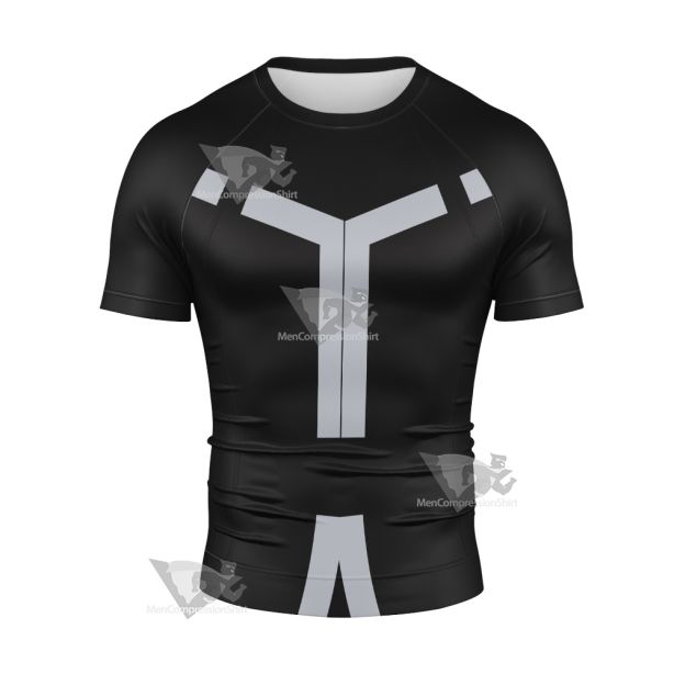 My Hero Academia Jin Bubaigawara Short Sleeve Compression Shirt