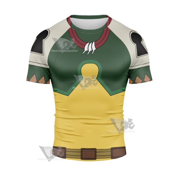 My Hero Academia Locklock Short Sleeve Compression Shirt