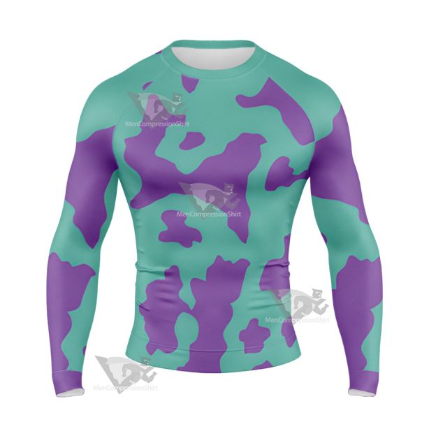 My Hero Academia Mina Ashido Long Sleeve Compression Shirt