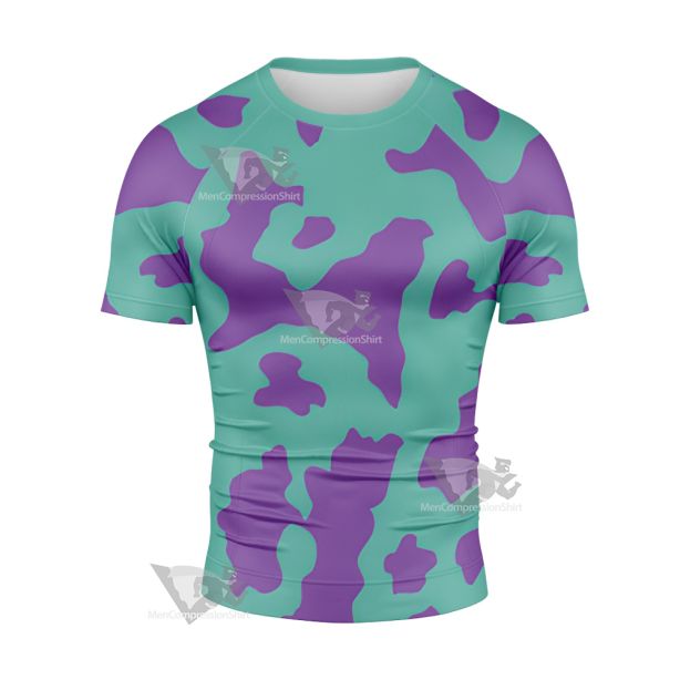 My Hero Academia Mina Ashido Short Sleeve Compression Shirt