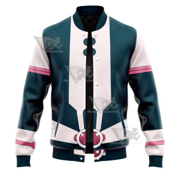 My Hero Academia Ochako Uraraka Varsity Jacket