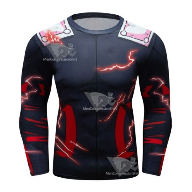 My Hero Academia Onyx Deku Full Cowling Elite Long Sleeve Rashguard