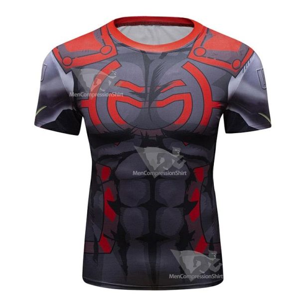 My Hero Academia Onyx Deku Plus Ultra Elite Short Sleeve Rashguard