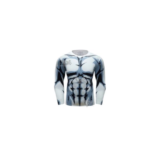 My Hero Academia Plus Ultra White Elite Long Sleeve Rashguard