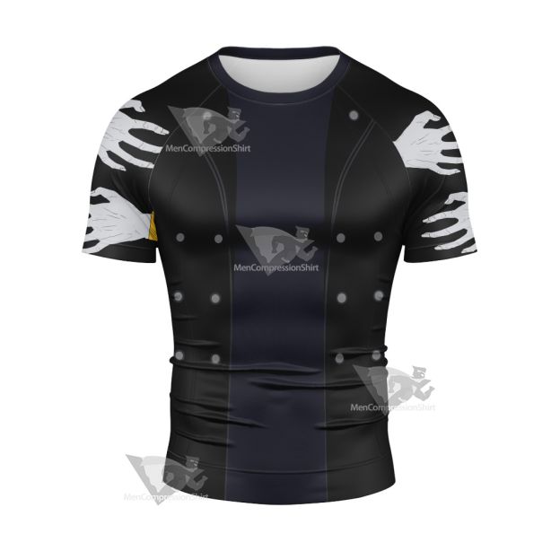 My Hero Academia Tomura Shigaraki Short Sleeve Compression Shirt