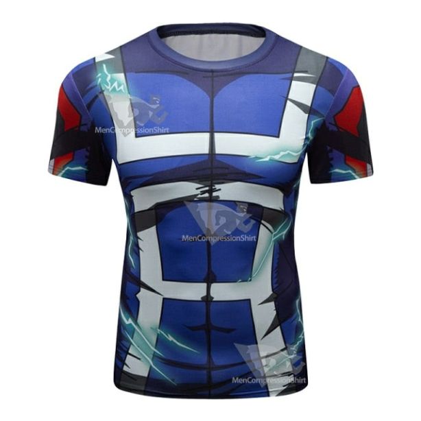 My Hero Academia Ua Uniform Full Cowling Elite Short Sleeve Rashguard