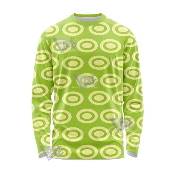 Nami Stampede Green Long Sleeve Shirt