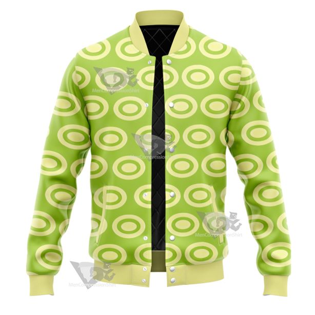 Nami Stampede Green Varsity Jacket