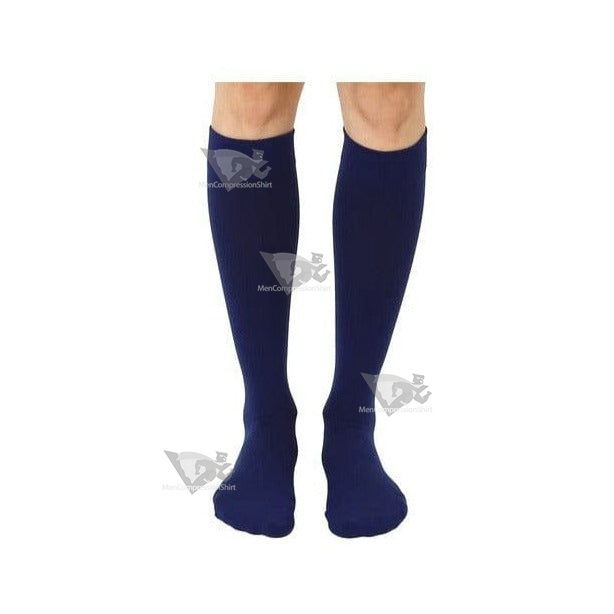 Navy Unisex Compression Socks