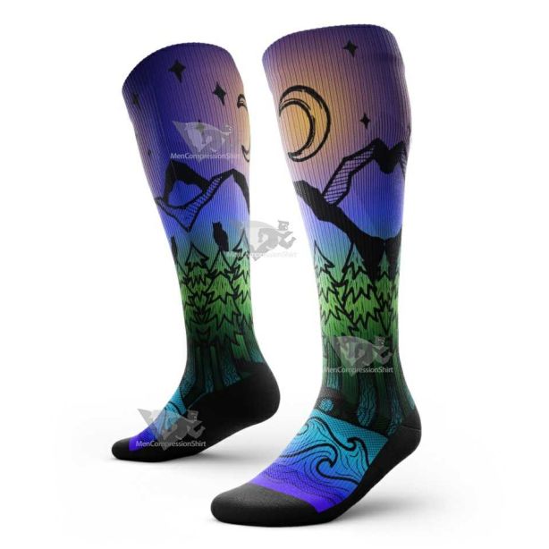 Night Time Bliss Knee High Compression Socks