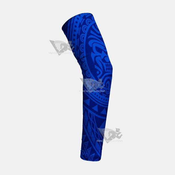 Oceanic Warrior Blue Kids Arm Sleeve