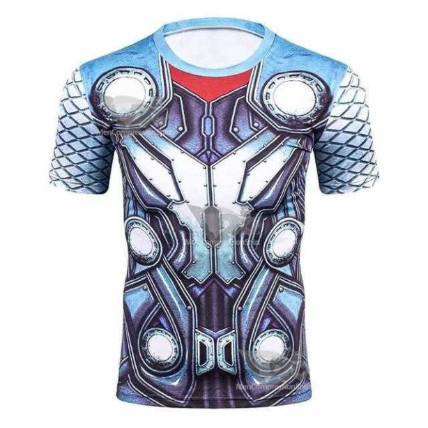 Odinson Short Sleeve Compression Shirt For Men