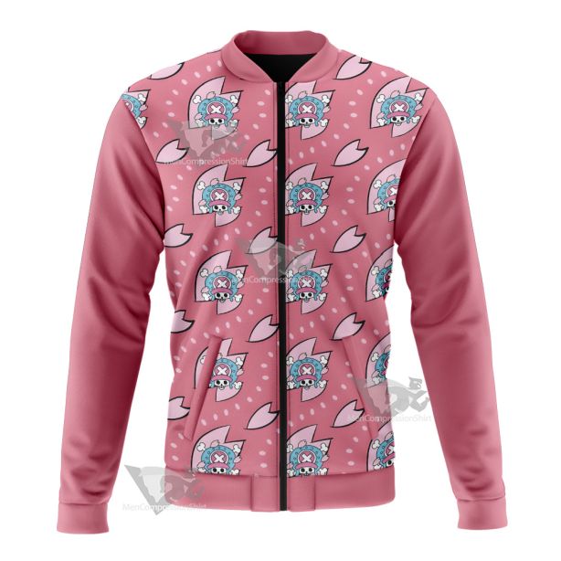 One Piece Chopper Skull Flag Bomber Jacket