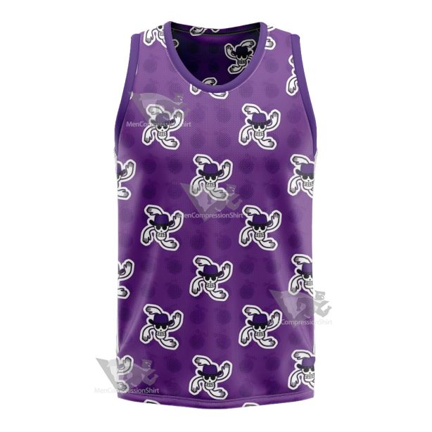 One Piece Robin Skull Flag Basketball Jersey