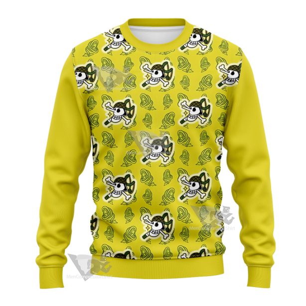 One Piece Usopp Skull Flag Sweatshirt