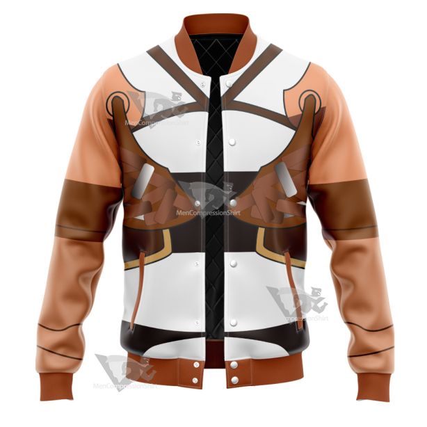 Overlord Clementine Combat Uniform Varsity Jacket