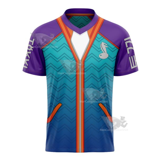 Overwatch 2 D Va Edm Football Jersey