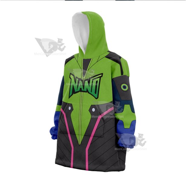 Overwatch 2 D Va Nano Snug Oversized Blanket Hoodie