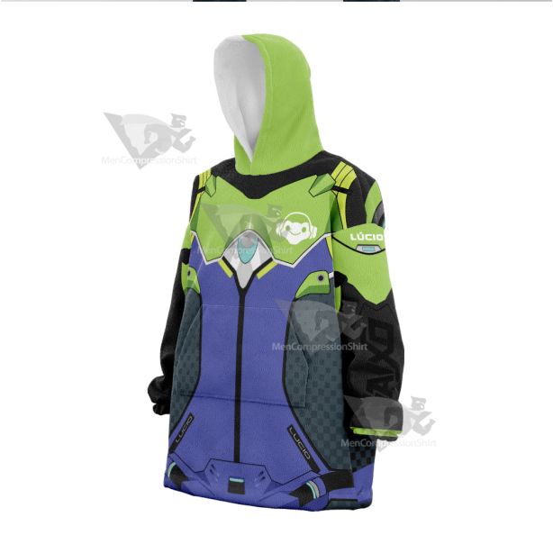 Overwatch 2 Lucio Snug Oversized Blanket Hoodie