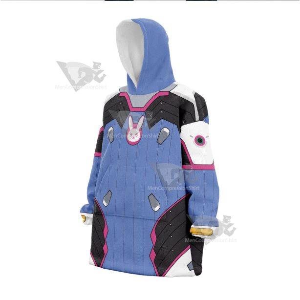 Overwatch D Va Snug Oversized Blanket Hoodie