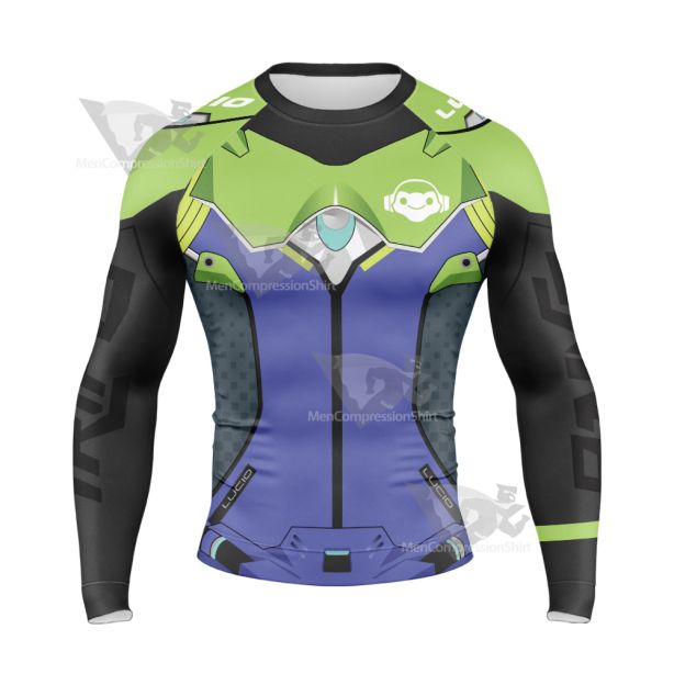 Overwatch Lucio Long Sleeve Compression Shirt