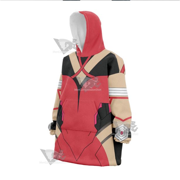 Overwatch Mercy Pink Snug Oversized Blanket Hoodie