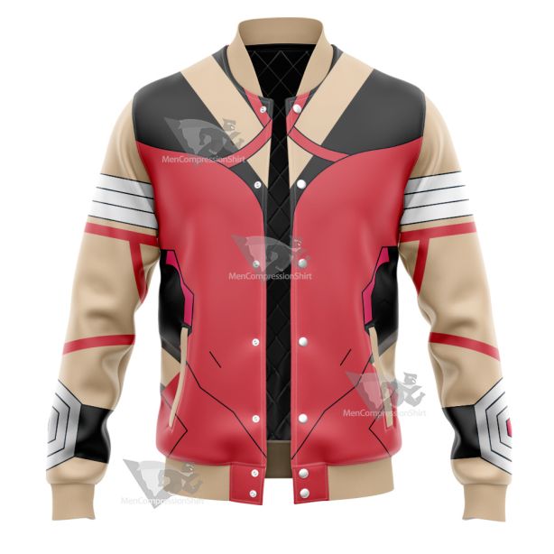 Overwatch Mercy Pink Varsity Jacket