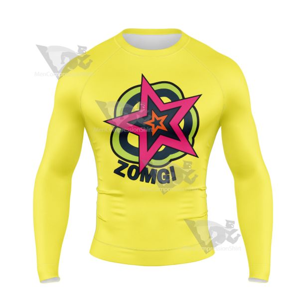 Persona 5 Ryuji Sakamoto Yellow Long Sleeve Compression Shirt