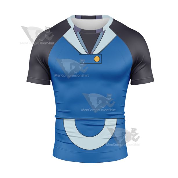 Pm Ash Ketchum Hoenn Rash Guard Compression Shirt