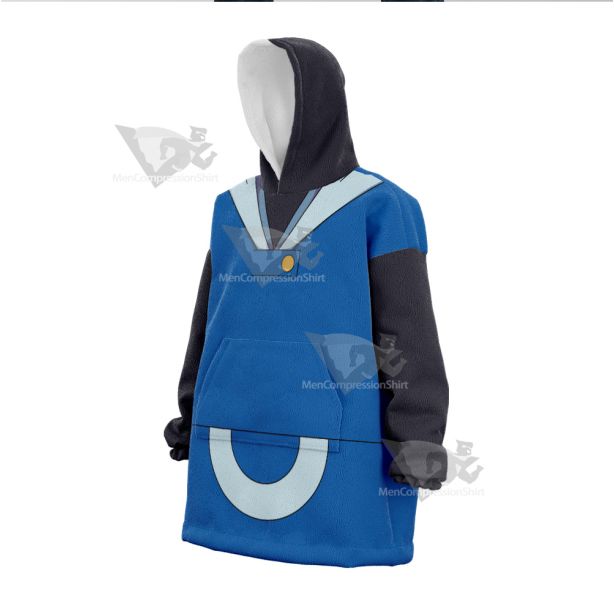 Pm Ash Ketchum Hoenn Snug Oversized Blanket Hoodie