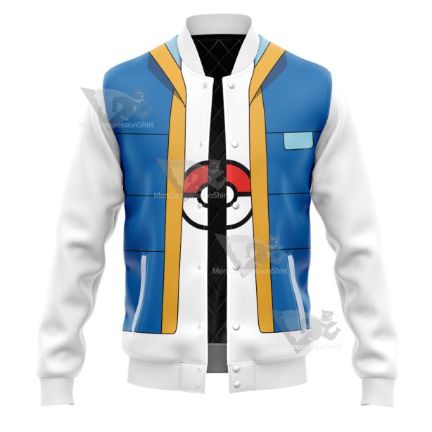 Pm Ash Ketchum M20 Varsity Jacket