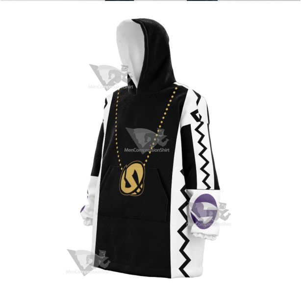 Pm Sun And Moon Team Skull Guzma Snug Oversized Blanket Hoodie