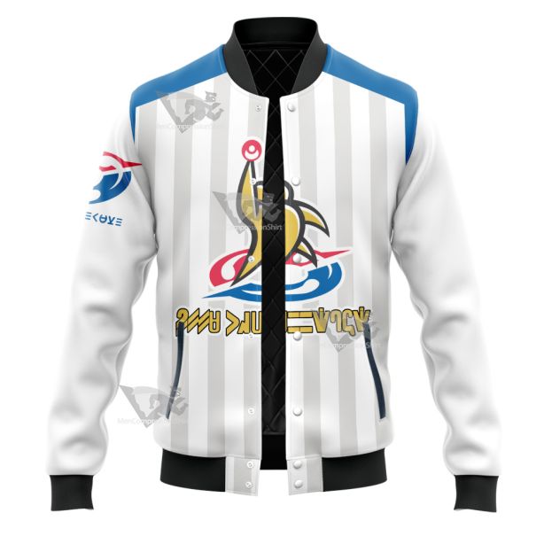 Pm Sword And Shield Galar League Trainer Varsity Jacket