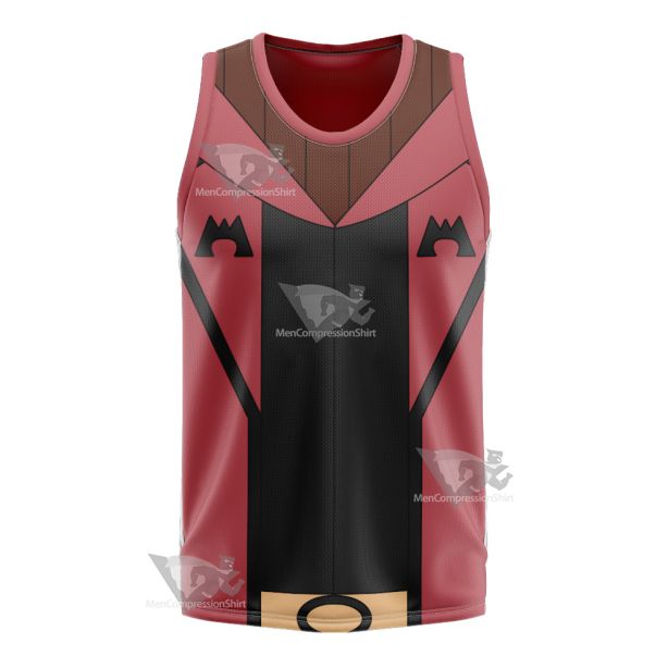 Pocket Monster Maxie Magma Leader Basketball Jersey