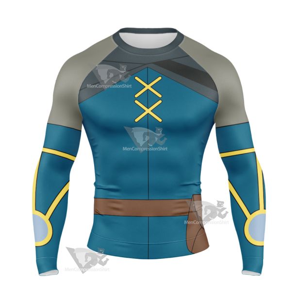 Pocket Monster Sir Aaron Long Sleeve Compression Shirt