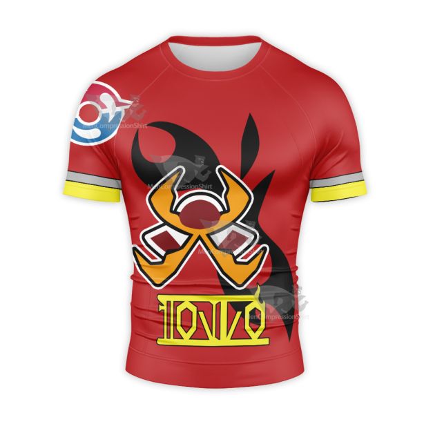 Pokemon Kabu Short Sleeve Compression Shirt