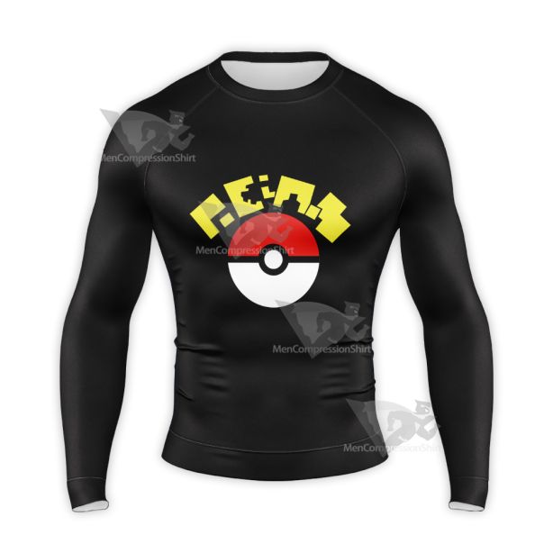 Pokemon Scarlet Violet Penny Long Sleeve Compression Shirt