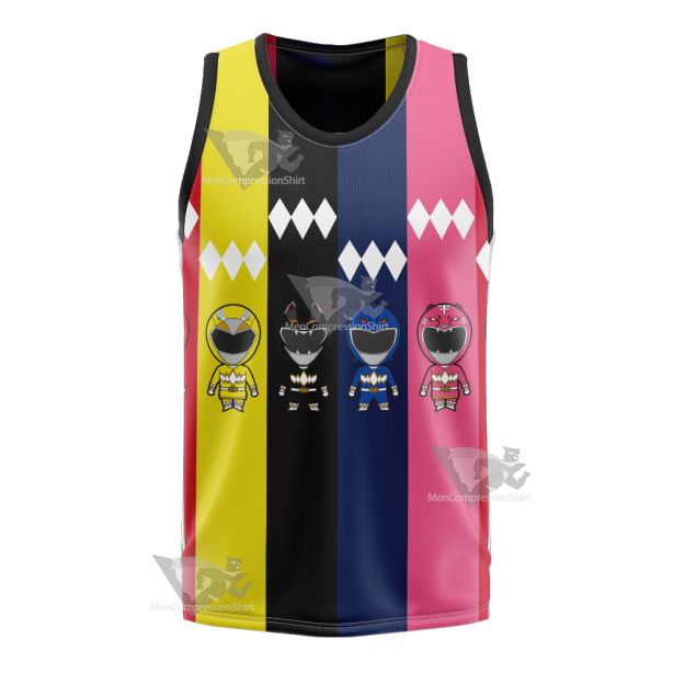 Power Rangers 30 Anniversary Basketball Jersey