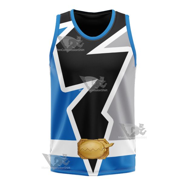 Power Rangers Dino Fury Blue Ranger Basketball Jersey