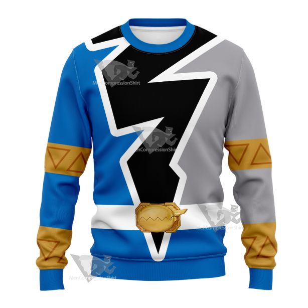 Power Rangers Dino Fury Blue Ranger Sweatshirt